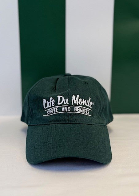 Forest Green Coffee and Beignets Cap image 1