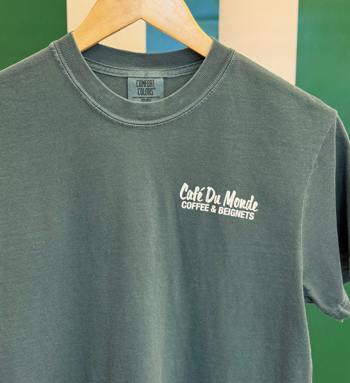 Coffee & Beignets Comfort Colors Shirt image 4
