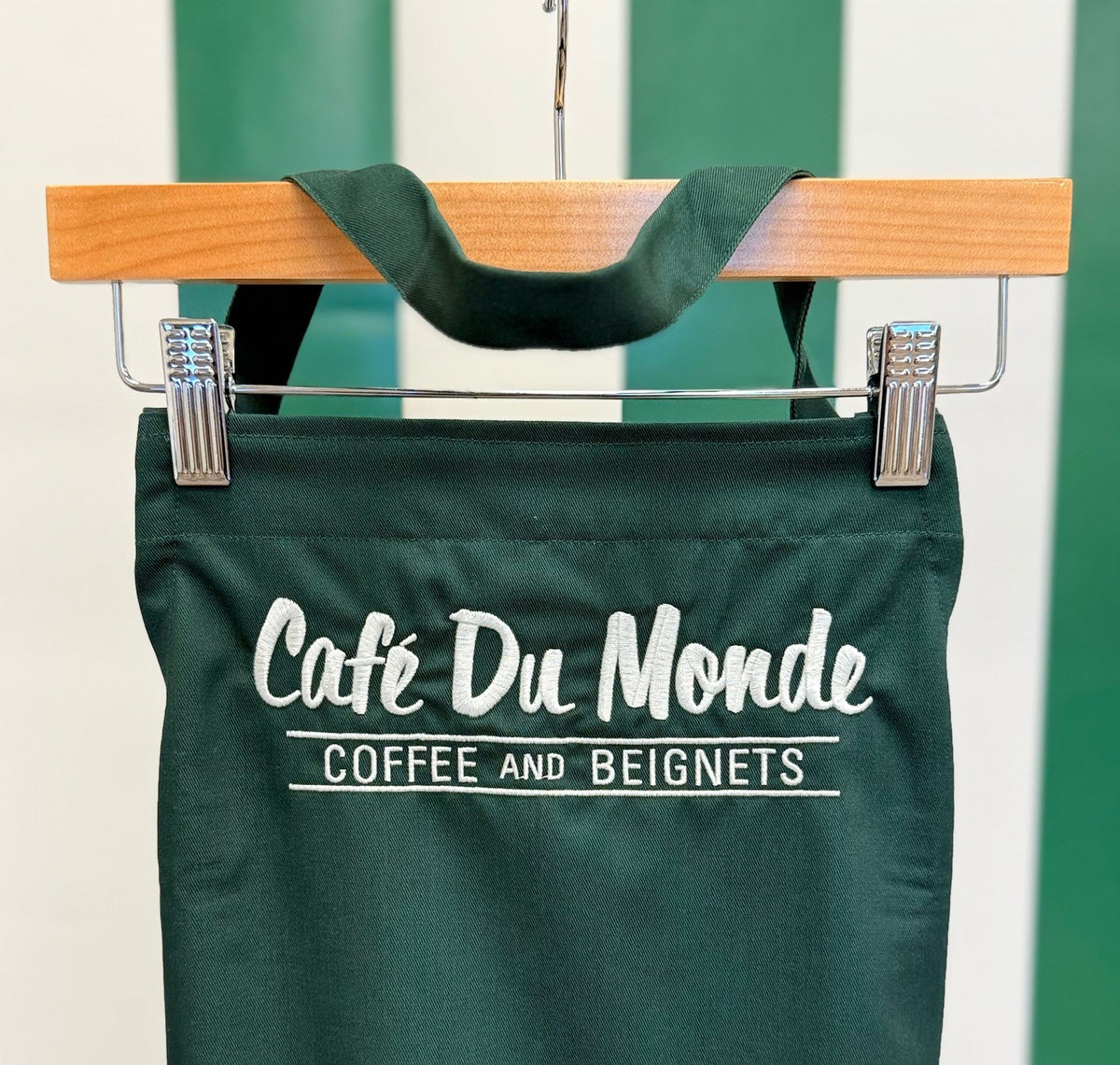 Forest Green Coffee & Beignets Apron image 2
