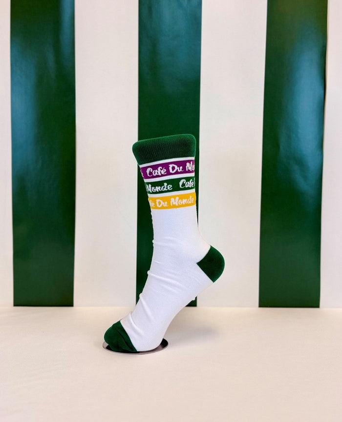 Mardi Gras Adult Socks image 1
