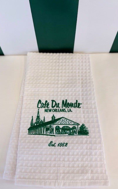 Waffle Weave Logo Towel image 1