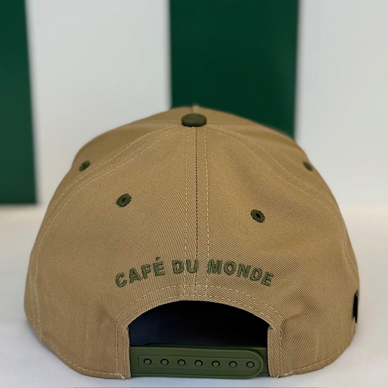 Upside Down Beignets Cap in Dark Gold / Olive image 2