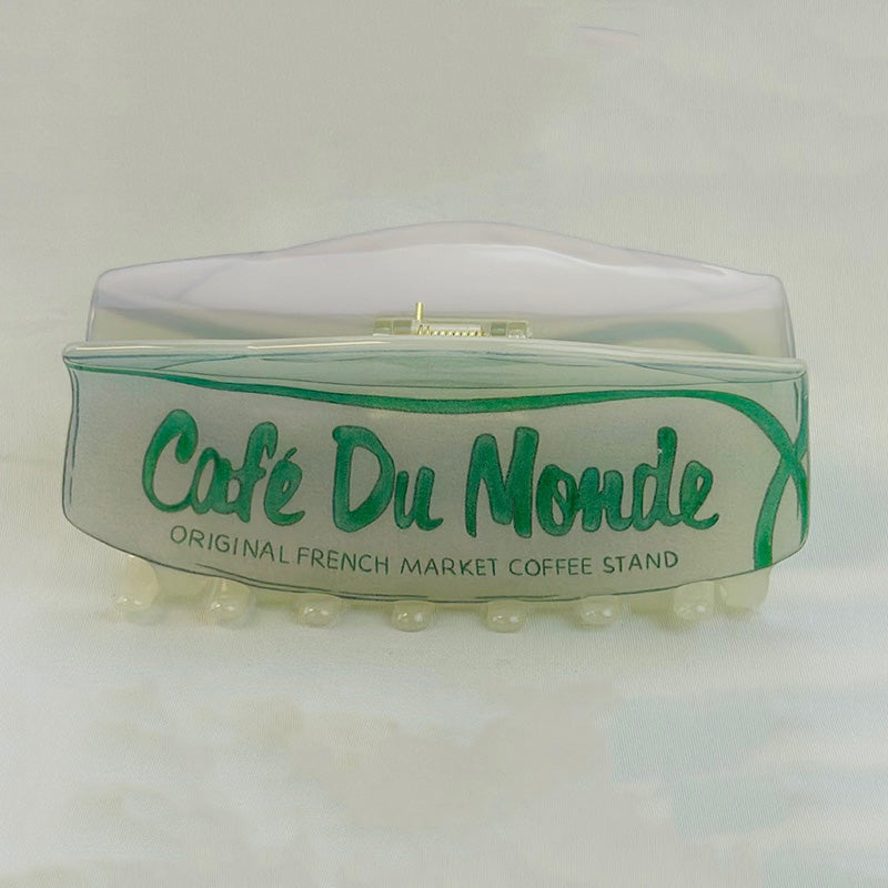 Hair Clip Cafe Du Monde Hat image 1
