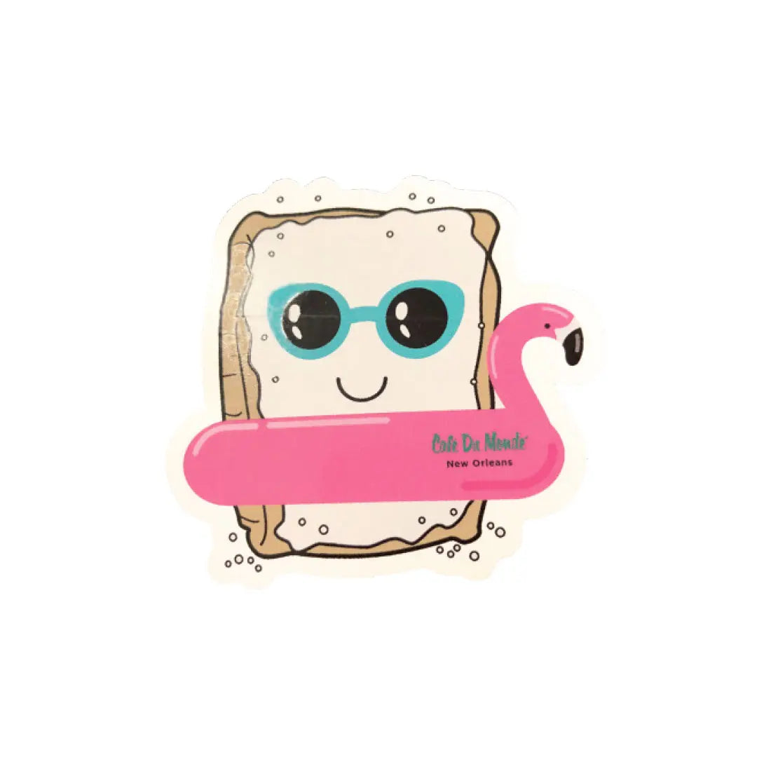 Flamingo Permanent Vinyl Sticker image 1