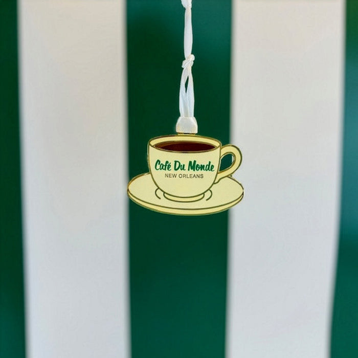 Enamel Coffee Mug Ornament image 1