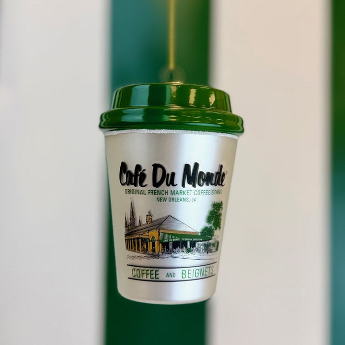 To-Go Cup Glass Ornament image 1