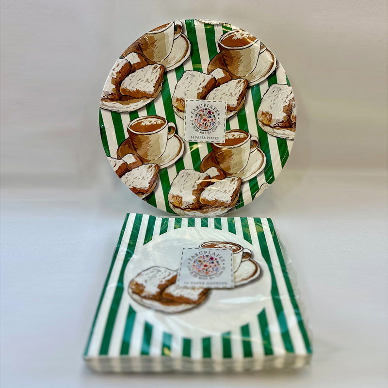24ct Plate & Napkin Set image 2