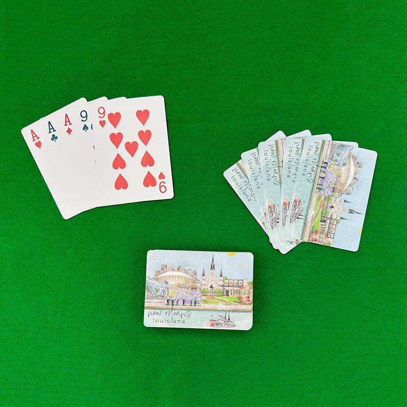 New Orleans Skyline Playing Cards image 1