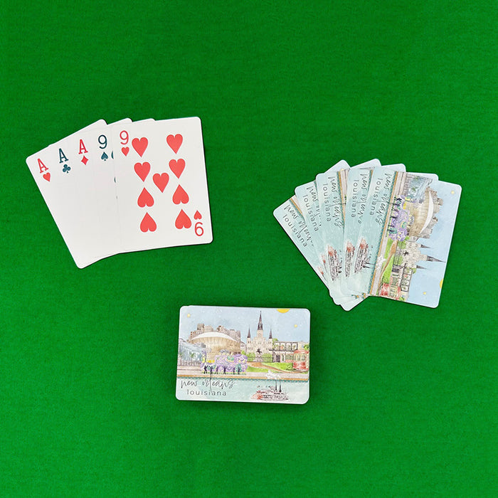 New Orleans Skyline Playing Cards image 1