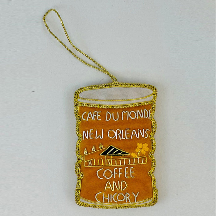 Plush Coffee Can Ornament image 1