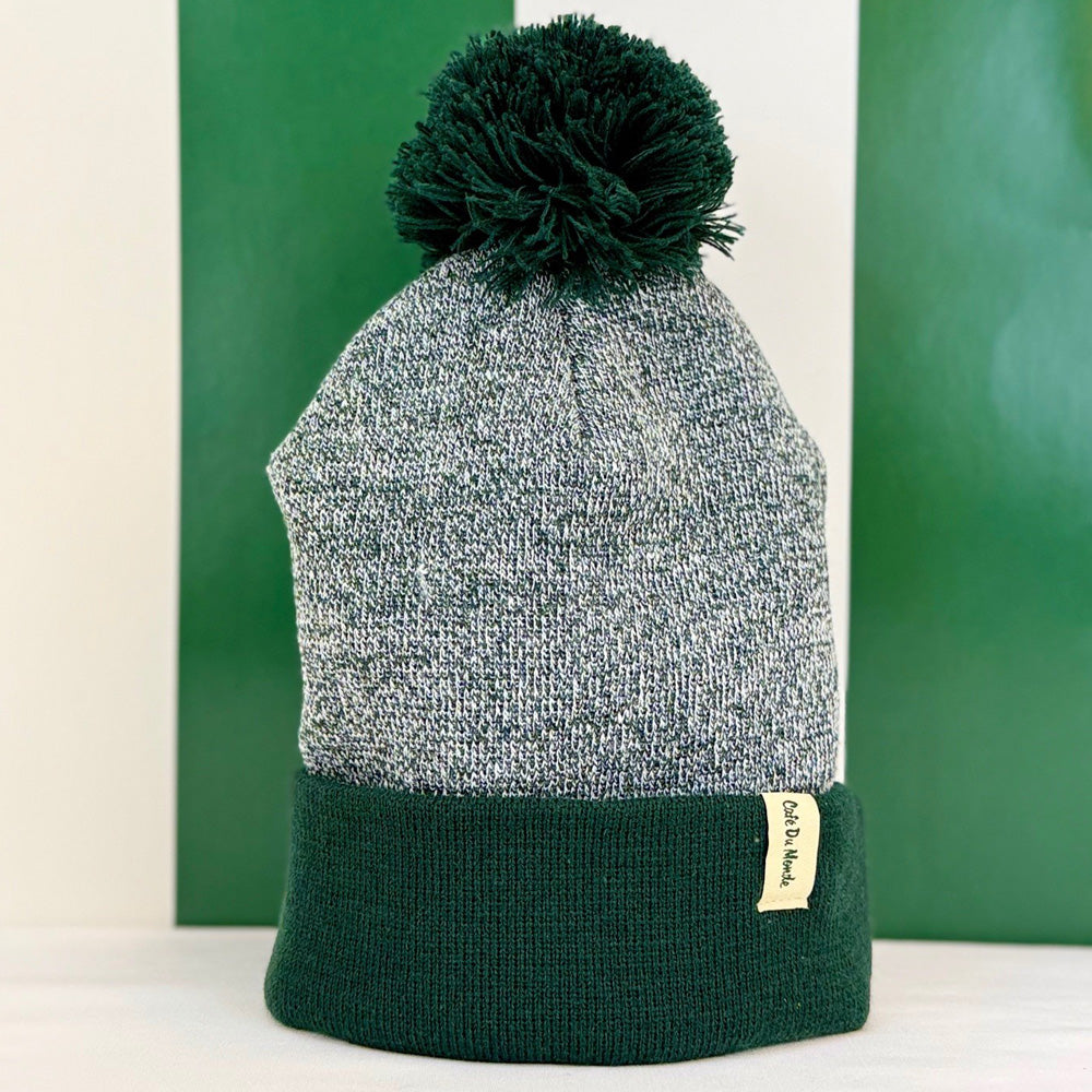 Pom Cuff Beanie image 1