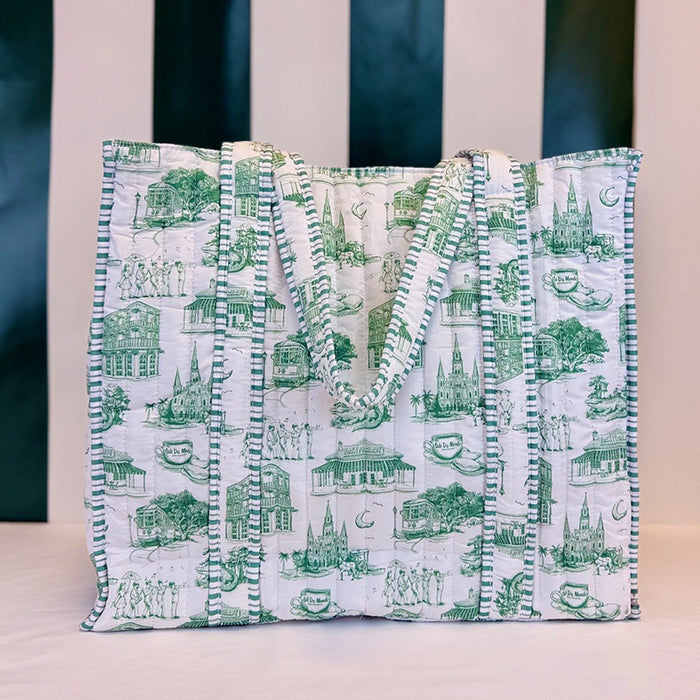 Quilted Tote image 1