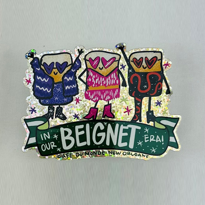 In Our Beignet Era Sticker image 1