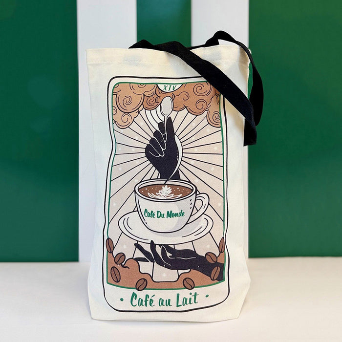 Double Sided Tarot Canvas Tote image 1