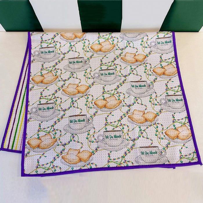 Beads and Beignets Towel image 1