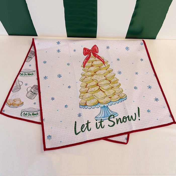 Beignet Tree Towel image 1